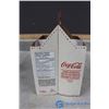 Image 9 : (4) Coca-Cola Bottles & Paper Caddy