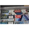Image 2 : Large Assortment of Vintage Magazines: Post. Life, Popular Mechanics, Etc.