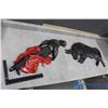 Image 1 : Matador & Bull Chalkware Wall Decor BID PRICE X2