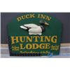 Image 2 : Ducks Unlimited Hunting Lodge Wooden Sign