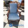 Image 1 : Reupholstered Antique Chair