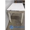 Image 2 : Vintage Enamel Top Farm Table