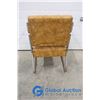 Image 3 : Vintage Vinyl Upholstered Chrome Arm Chair