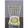 Image 2 : Vintage Hand Painted Spindleback Chair - Unique