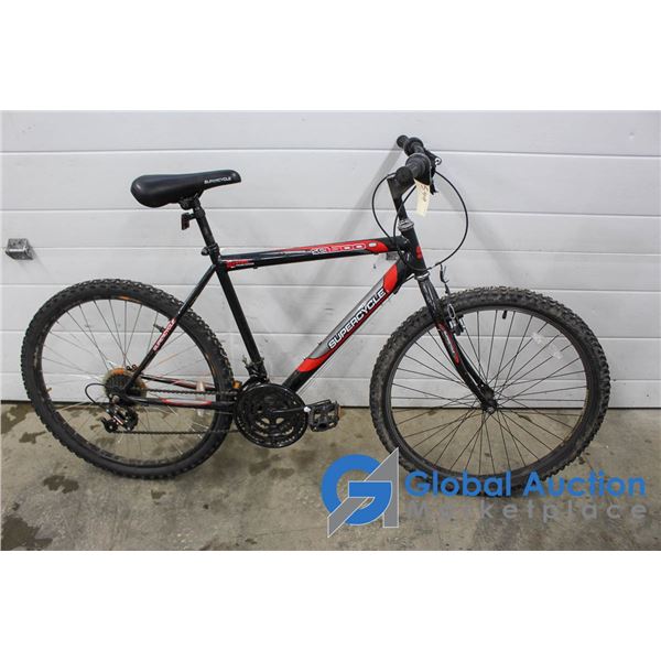 Men's 26" Supercycle Mountain Bike - Black