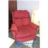 Image 1 : **Red Reclining/Rocking Chair