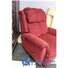 Image 2 : **Red Reclining/Rocking Chair