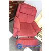 Image 4 : **Red Reclining/Rocking Chair