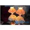 Image 9 : **(2) Vintage Lady Table Lamps - BID PRICE x2