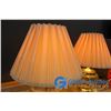 Image 5 : ** (2) Glass Table Lamps