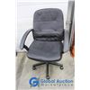 Image 1 : **Black Office Chair on Wheels