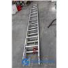 Image 1 : **24' Aluminum Extension Ladder