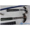 Image 2 : (2) Gooseneck Prybars, Unused Prybar, (2) Hammers