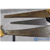 Image 11 : (3) Handsaws, Keyhole Saw, (2) Box Cut Saws & Mitrebox