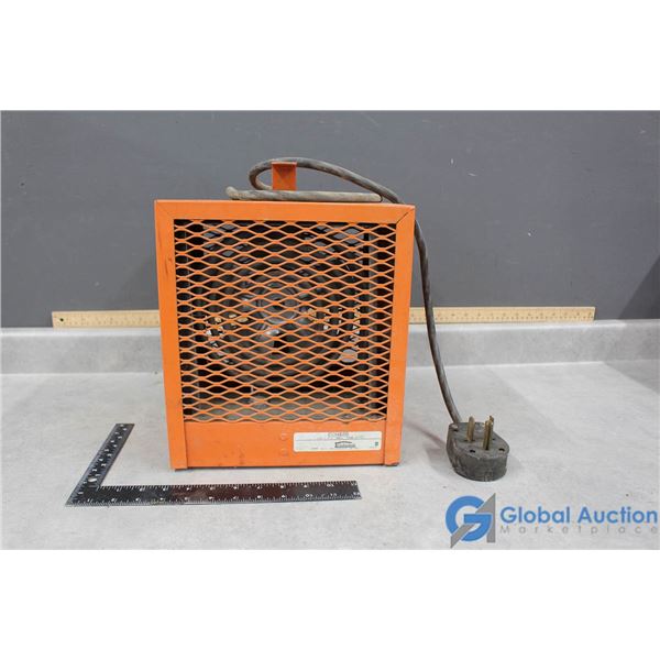 Orange 240V Construction Heater