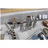Image 10 : Assorted Sockets, Air Ratchet, Wrenches and Other Tools