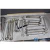 Image 1 : Assortment of Large Sized Wrenches - Over 1"