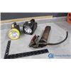 Image 1 : Pistol Grip Grease Gun, (2) 6V Flashlights