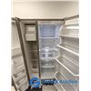 Image 8 : Whirlpool 22cu ft Side-by-Side Refrigerator - WORKING