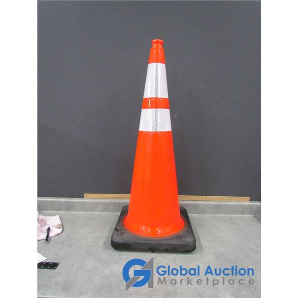 **10 JBC Safety Orange Traffic Cones