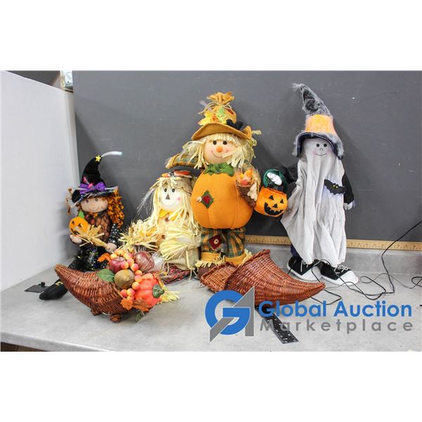 Fall & Halloween Decor - Fibre Optic Lighting