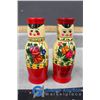 Image 8 : Nesting Doll Style Bottle Holders and Salt&Pepper Shackers