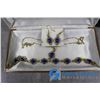 Image 8 : 3pc Set - Necklace, Braclet and Earrings