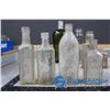 Image 8 : Assorted Vintage Bottles and Wooden Basket