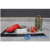 Image 2 : Vintage Collectibles - McDonalds, Coca-Cola, Glass Androck Syrup, Table Lighter and Storage, etc