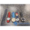 Image 1 : (4) Assorted Watches - New Batteries; Running