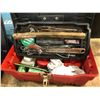 Image 1 : TOOL BOX WITH ASSORTMENT OF TOOLS