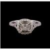 Image 2 : 1.23 ctw Diamond Ring - 14KT White Gold