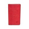 Image 1 : Louis Vuitton Red Leather Long Card Wallet