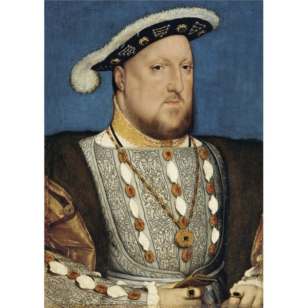 Hans Holbein - Portrait of Henry VIII of England