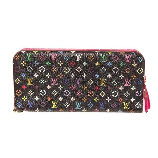 Louis Vuitton Black Monogram Canvas Insolite Wallet