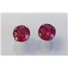 Image 1 : $350 14K  Ruby(0.85ct) Earrings