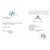 Image 4 : Certified 10K  Moissanite(0.72ct) Ring