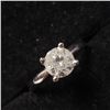 Image 3 : Certified 10K  Diamond (0.85Ct,I2,F) Ring