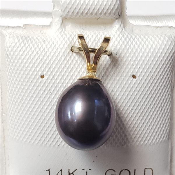 $200 14K  Fresh Water Pearl 7-8Mm Pendant