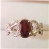 Image 1 : $250 Silver Garnet Ring
