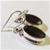 Image 2 : $150 Silver Smokey Quartz Earrings