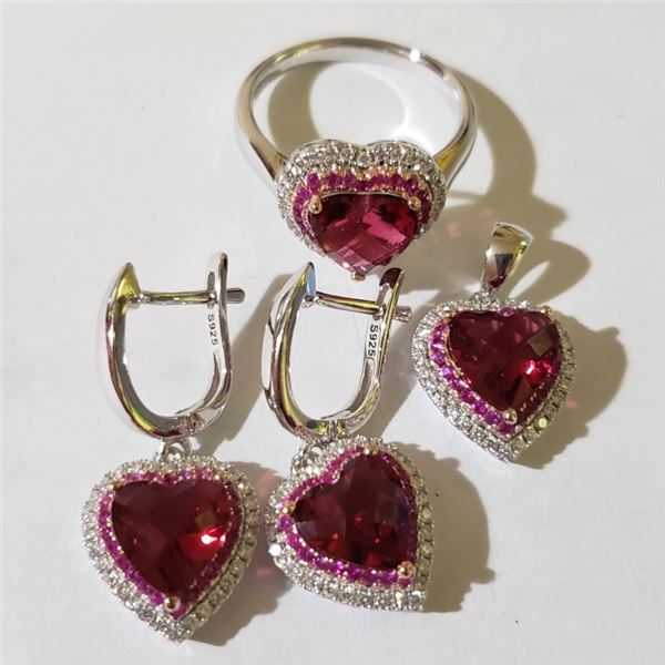 $400 Silver CZ Set