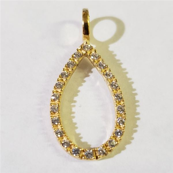 Silver CZ Pendant