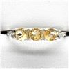 Image 1 : $120 Silver Citrine Ring