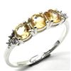 Image 2 : $120 Silver Citrine Ring