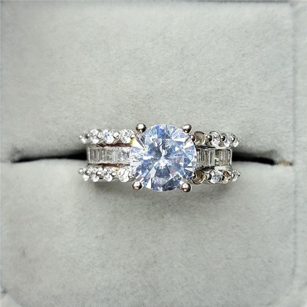 $150 Silver CZ Ring