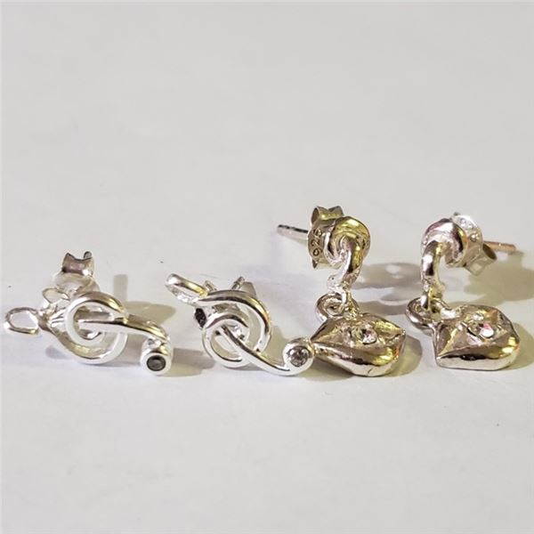 $100 Silver CZ Set