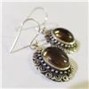 Image 2 : $150 Silver Moostone Earrings