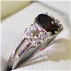 Image 2 : $300 Silver Mystic CZ Ring