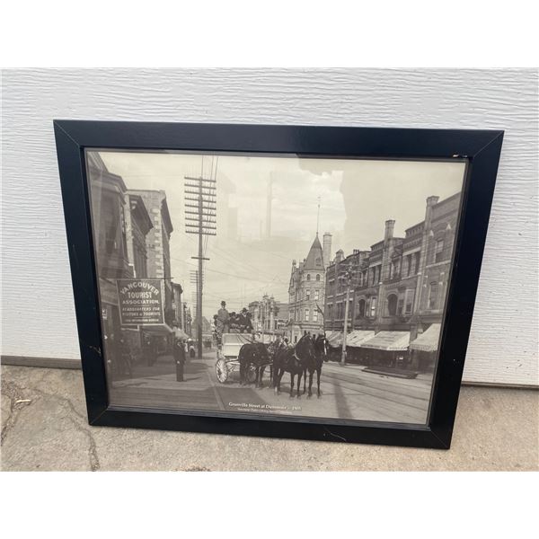 Granville street at Dunsmuir 22”x18”